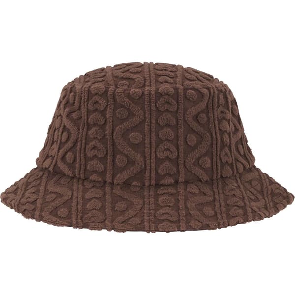 Supreme Terry Pattern Crusher - Brown (front)