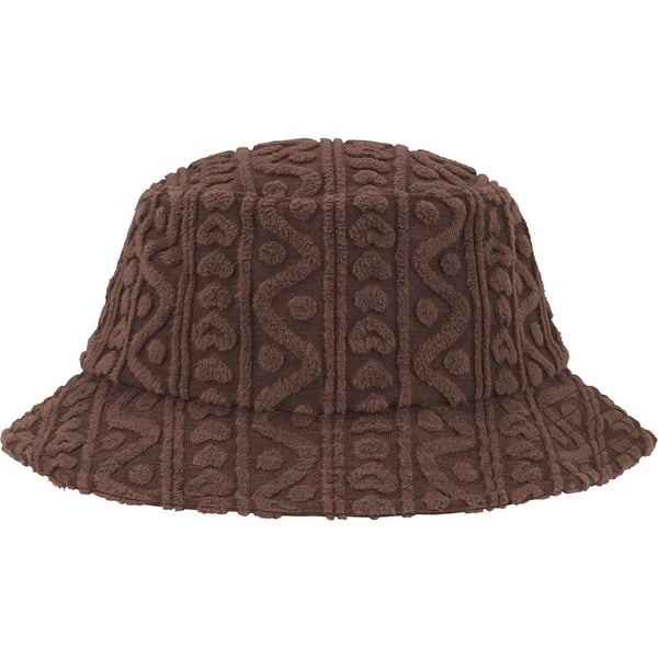 Supreme Terry Pattern Crusher - Brown (front)