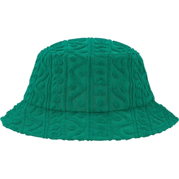 Supreme Terry Pattern Crusher - Green (front)