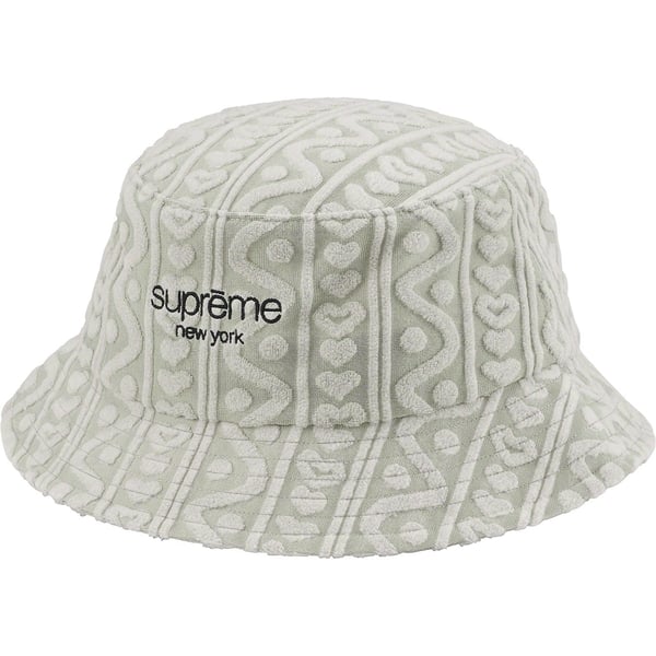 Supreme Terry Pattern Crusher - Grey (front)