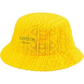 Supreme Terry Pattern Crusher Yellow