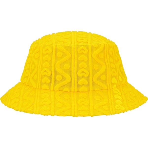 Supreme Terry Pattern Crusher - Yellow (front)