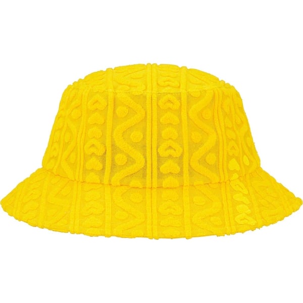 Supreme Terry Pattern Crusher - Yellow (front)