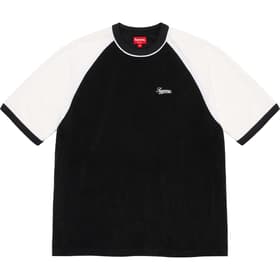 Supreme Terry Raglan S/S Top Black