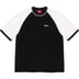 Supreme Terry Raglan S/S Top - Black (front)