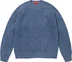 Supreme Terry Small Box Sweater - Blue (front)