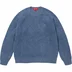 Supreme Terry Small Box Sweater - Blue (front)