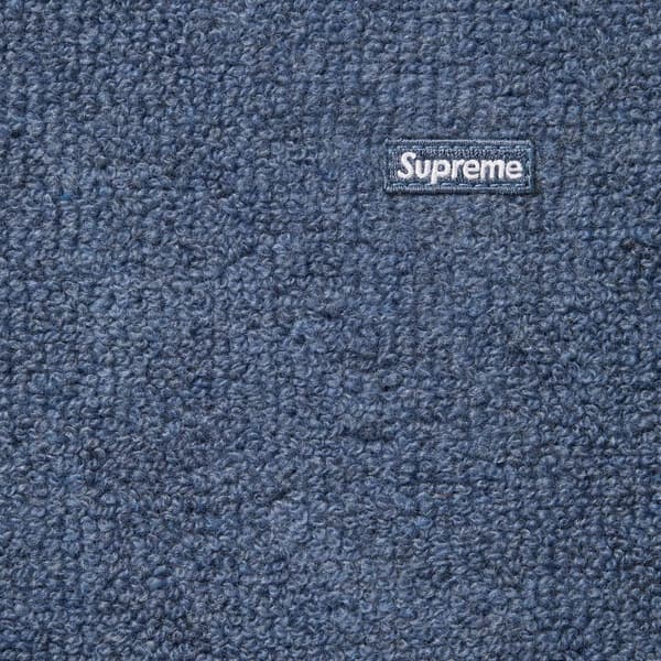Supreme Terry Small Box Sweater - Blue (front)