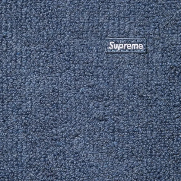 Supreme Terry Small Box Sweater - Blue (front)