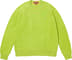 Supreme Terry Small Box Sweater - Green (front)