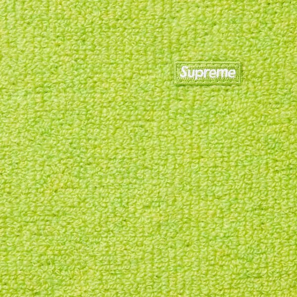 Supreme Terry Small Box Sweater - Green (front)