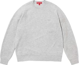 Supreme Terry Small Box Sweater Heather Grey