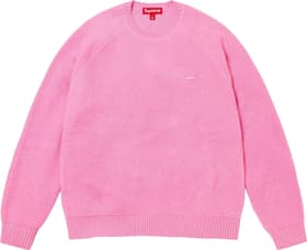 Supreme Terry Small Box Sweater Pink