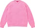 Supreme Terry Small Box Sweater - Pink (front)