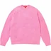 Supreme Terry Small Box Sweater - Pink (front)