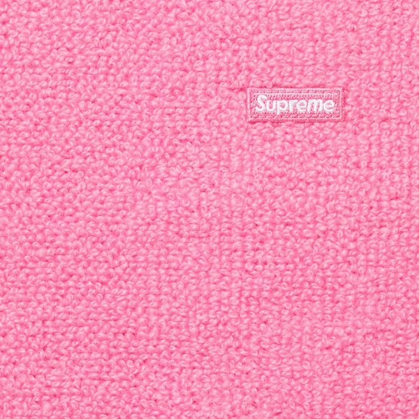 Supreme Terry Small Box Sweater - Pink (front)