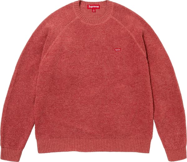 Supreme Terry Small Box Sweater - Rust (front)