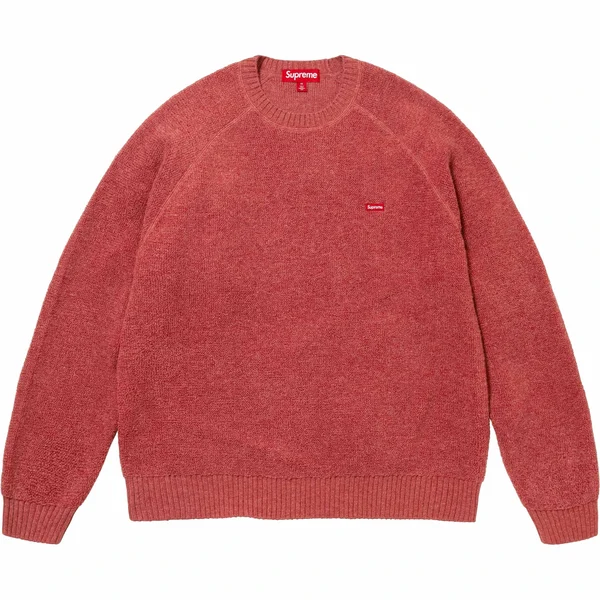 Supreme Terry Small Box Sweater - Rust (front)