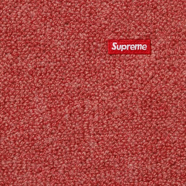 Supreme Terry Small Box Sweater - Rust (front)
