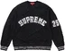 Supreme Textured Arc Sweater - Black (front)