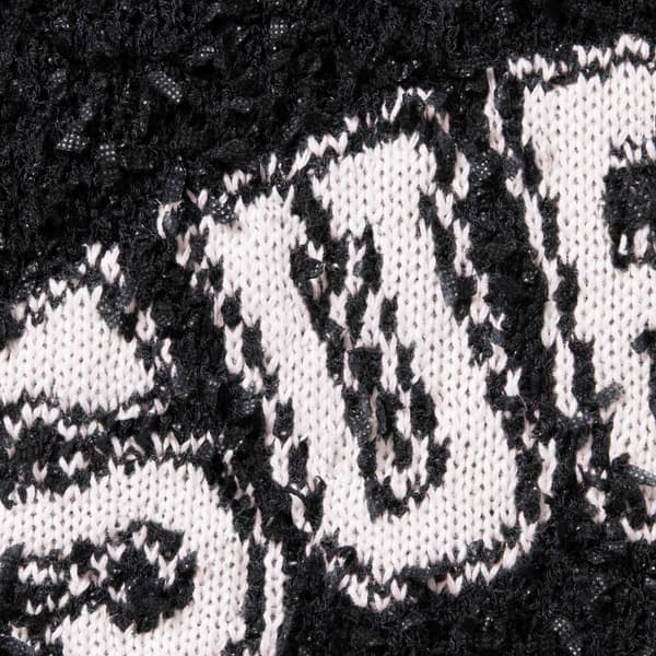 Supreme Textured Arc Sweater - Black (front)