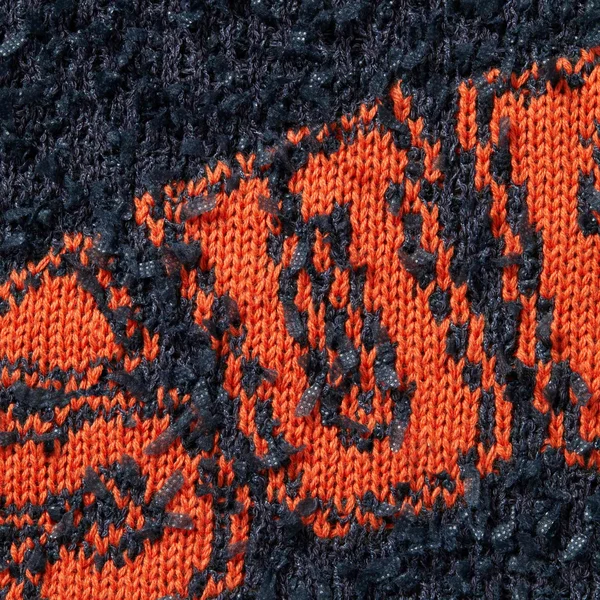 Supreme Textured Arc Sweater - Navy (front)