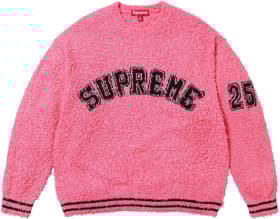 Supreme Textured Arc Sweater Pink