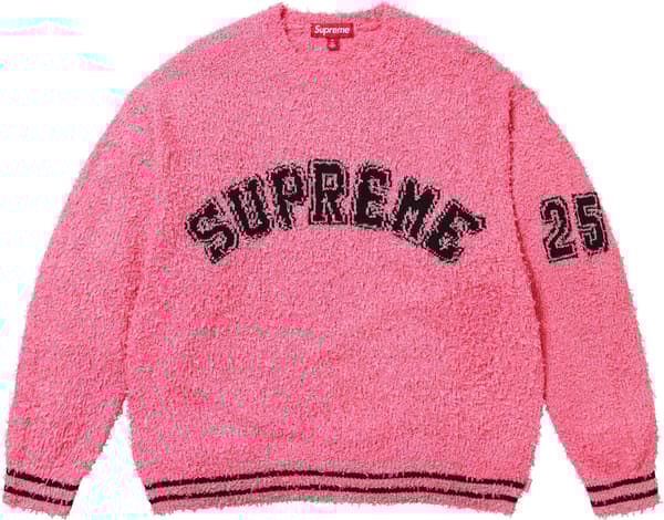 Supreme Textured Arc Sweater - Pink (front)