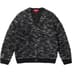 Supreme Textured Cardigan - Black (front)