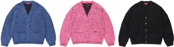 Supreme Textured Knotted Cardigan - Product Image
