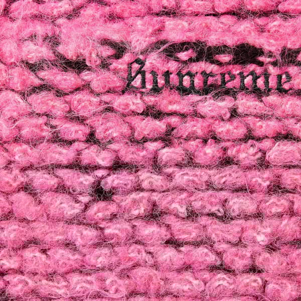 Supreme Textured Knotted Cardigan - Pink (front)