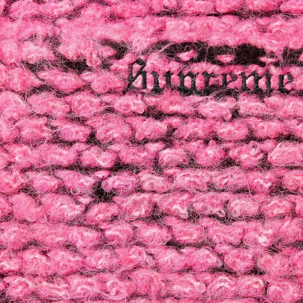 Supreme Textured Knotted Cardigan - Pink (front)