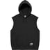 Supreme The North Face Convertible Hooded Sweatshirt - Black (front)
