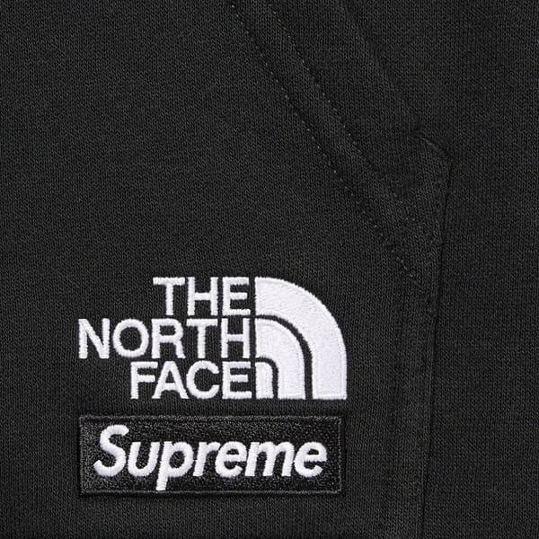 Supreme The North Face Convertible Hooded Sweatshirt - Black (front)