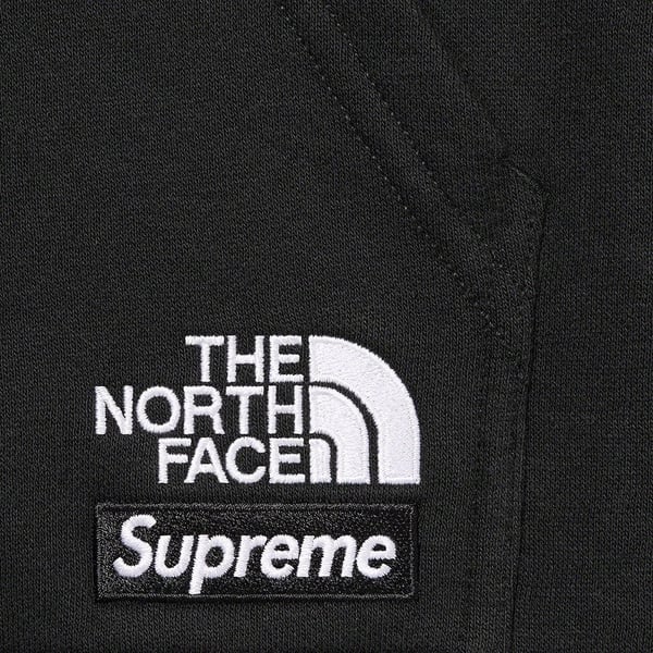 Supreme The North Face Convertible Hooded Sweatshirt - Black (front)