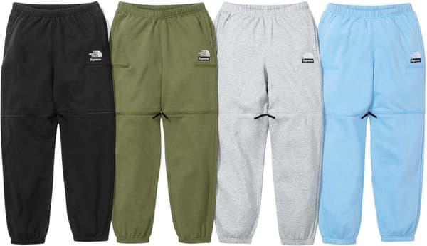 Supreme The North Face Convertible Sweatpant - Product Image