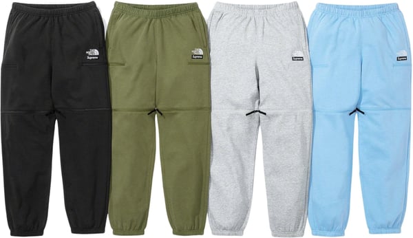 Supreme The North Face Convertible Sweatpant - Product Image