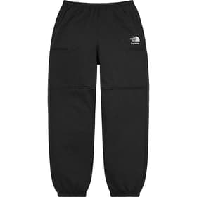 Supreme The North Face Convertible Sweatpant Black