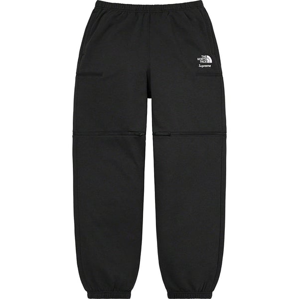 Supreme The North Face Convertible Sweatpant - Black (front)