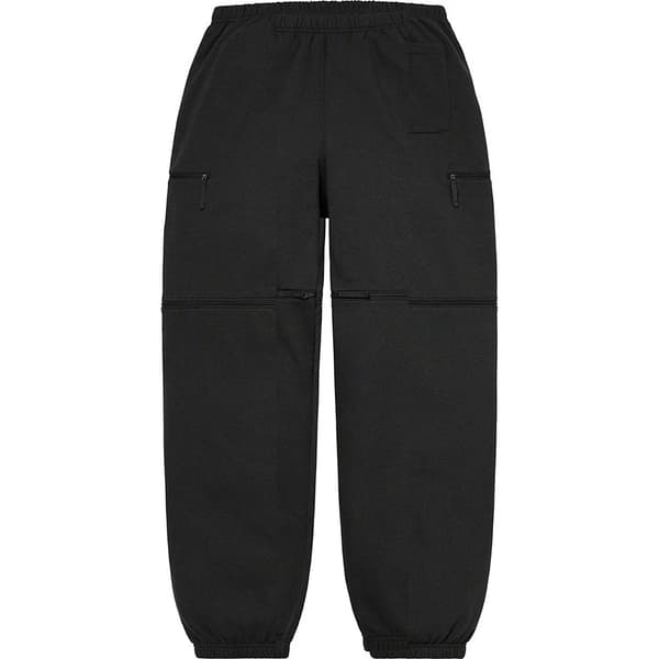 Supreme The North Face Convertible Sweatpant - Black (front)