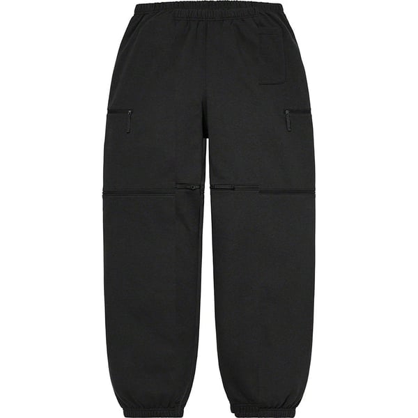 Supreme The North Face Convertible Sweatpant - Black (front)