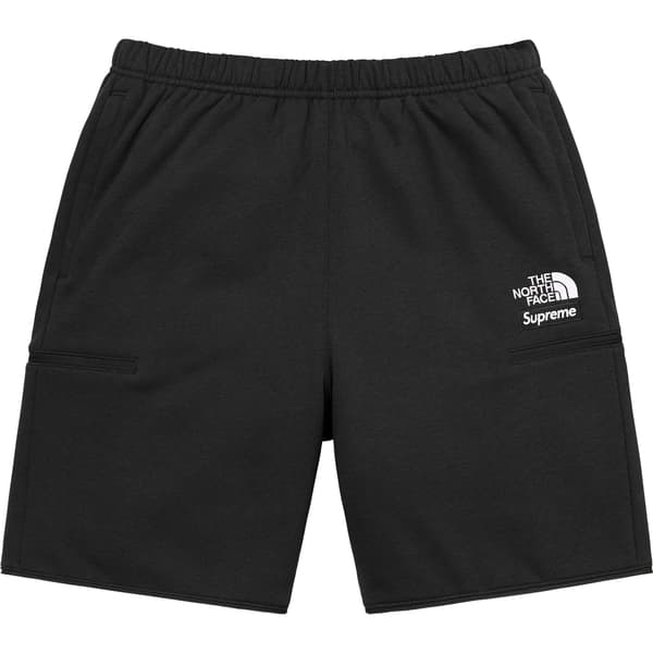 Supreme The North Face Convertible Sweatpant - Black (front)