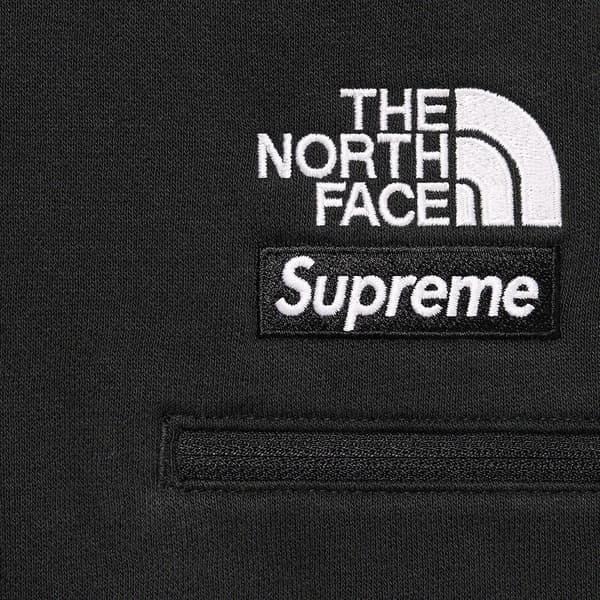Supreme The North Face Convertible Sweatpant - Black (front)