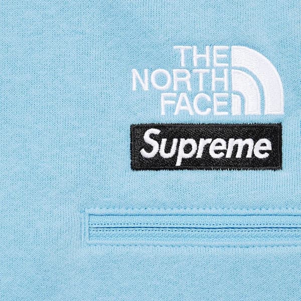 Supreme The North Face Convertible Sweatpant - Blue (front)