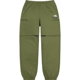 Supreme The North Face Convertible Sweatpant Olive