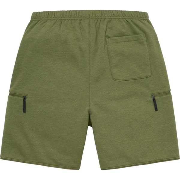 Supreme The North Face Convertible Sweatpant - Olive (front)