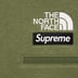 Supreme The North Face Convertible Sweatpant - Olive (front)