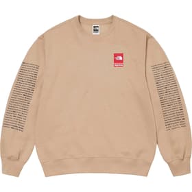 Supreme The North Face Crewneck Khaki