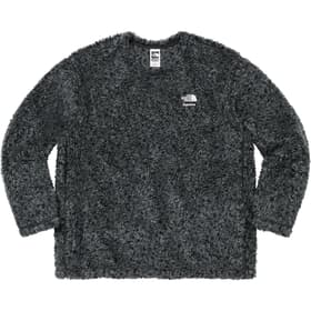 Supreme The North Face High Pile Fleece Pullover Black