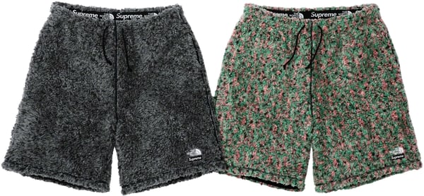 Supreme The North Face High Pile Fleece Short - Product Image